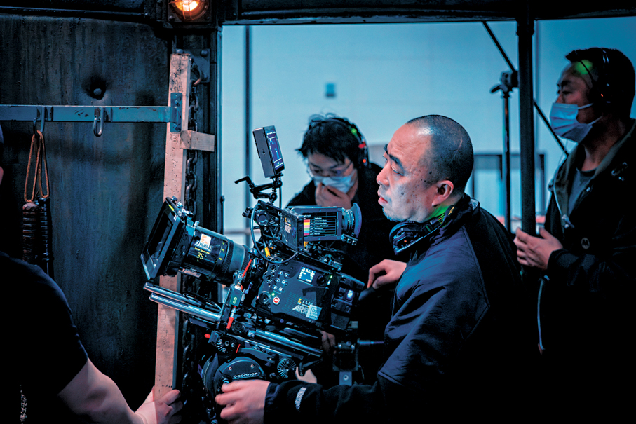 ●董勁松拍攝《狂野時代》時不斷突破自我。 受訪者供圖