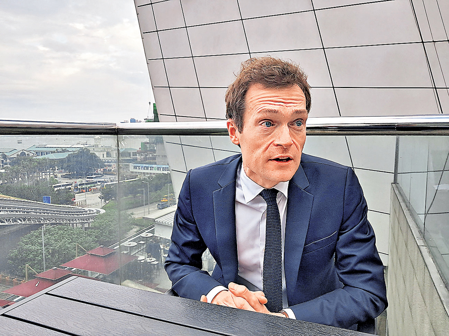 ●巴黎拉德芳斯區行政總裁Pierre-Yves Guice