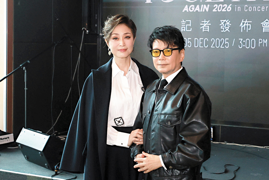 ●賈思樂與陳法蓉倍感心痛。 香港文匯報記者北山彥 攝