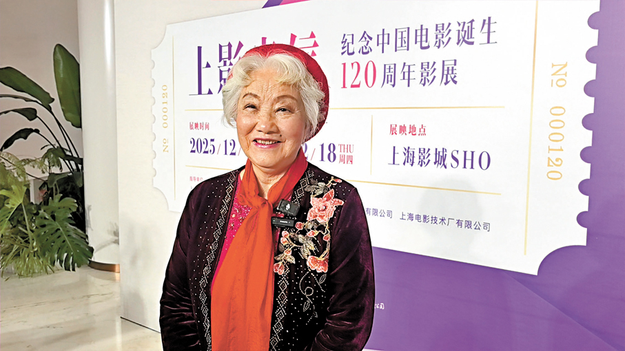 ●祝希娟對中國電影的未來充滿信心。 香港文匯報記者張帆 攝