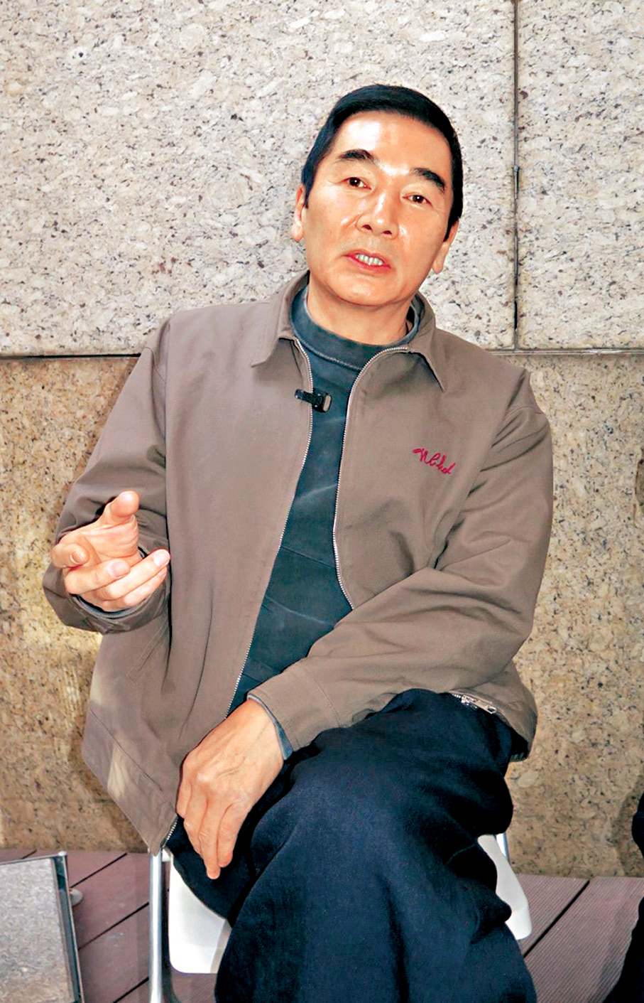 ●方中信希望香港電影盡快適應新的時代節奏。   香港文匯報記者阿祖  攝