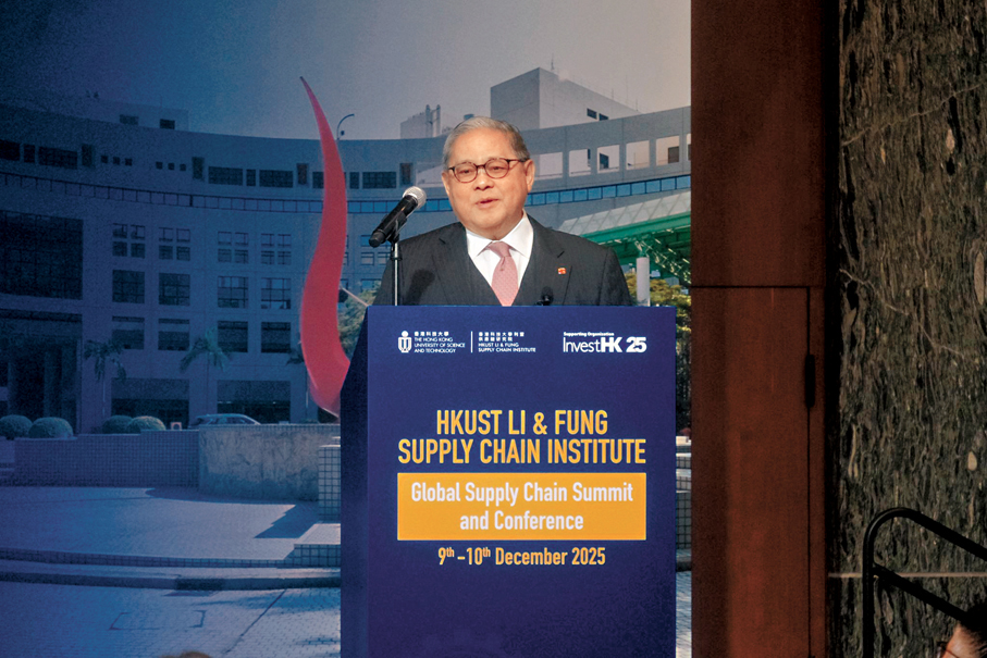 ●馮氏投資主席馮國經博士。香港文匯報記者涂穴  攝