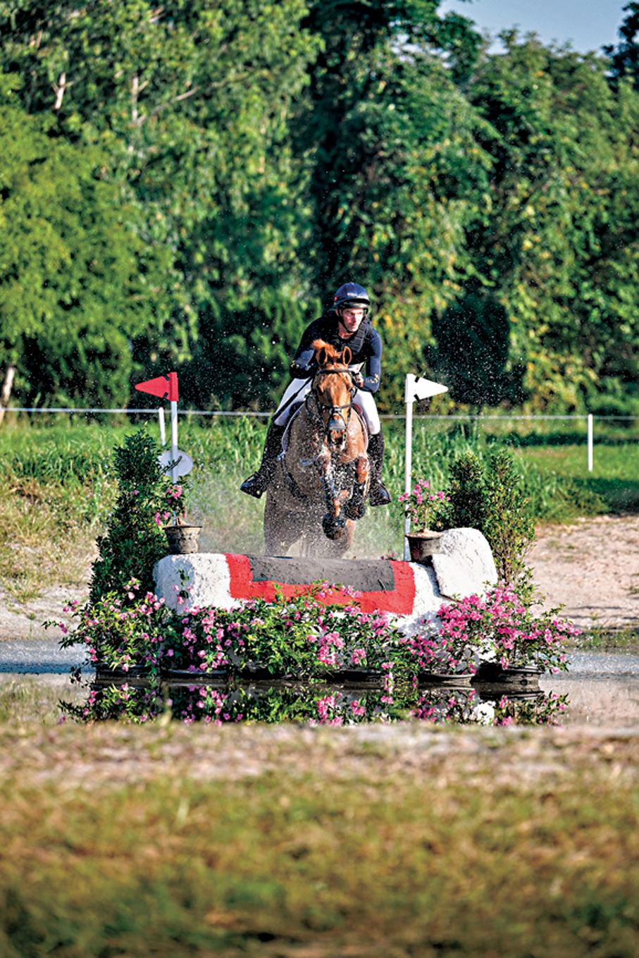 ●林立信勇奪三項賽個人賽銀牌。  香港賽馬會圖片