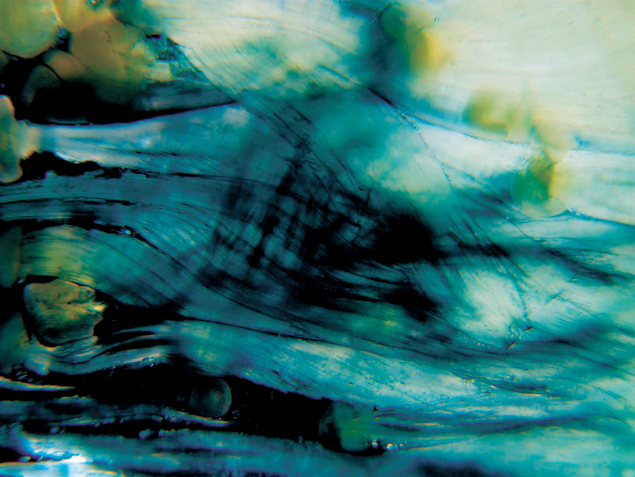 ●任達華創作100年前的維港。 受訪者供圖