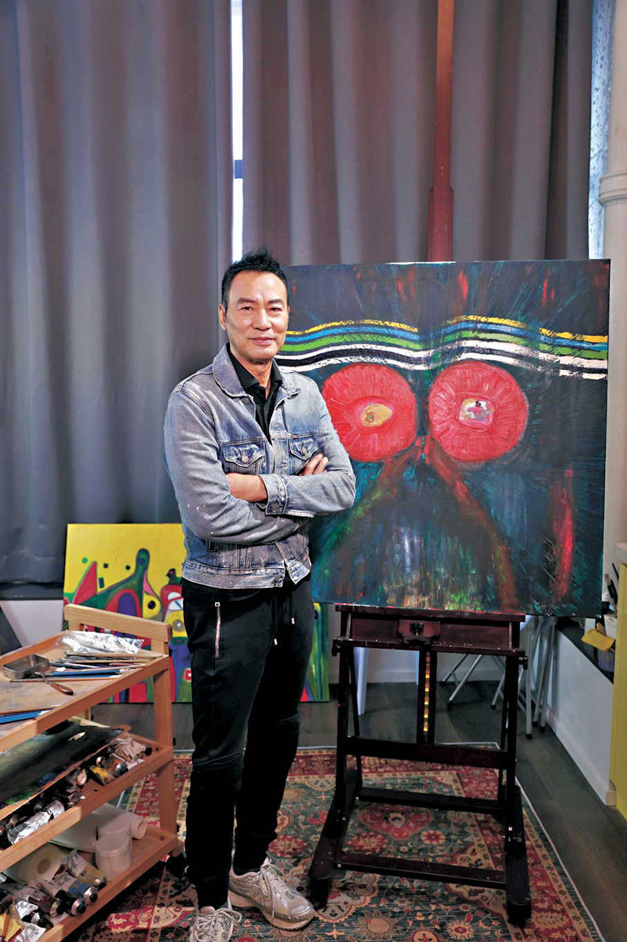 ●任達華鼓勵年輕人勇於創新。 香港文匯報記者孫嘉蔚  攝