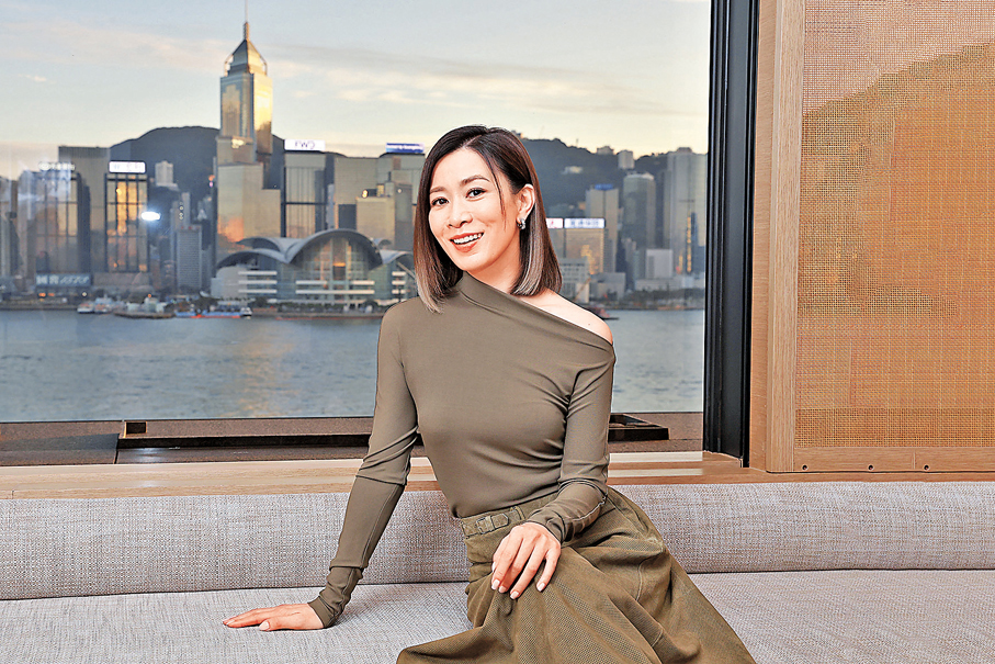 ●佘詩曼自爆離開TVB初期曾經歷低潮，幸而憑《延禧攻略》再度翻紅，令她更懂得珍惜機會。 香港文匯報記者北山彥 攝