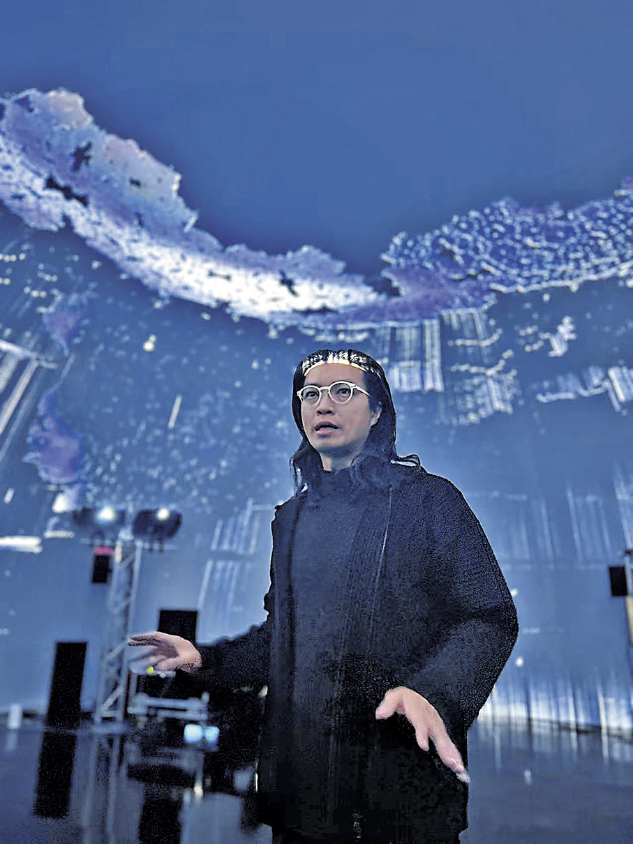 ●張瀚謙將此空間命名為「精神長榮」。