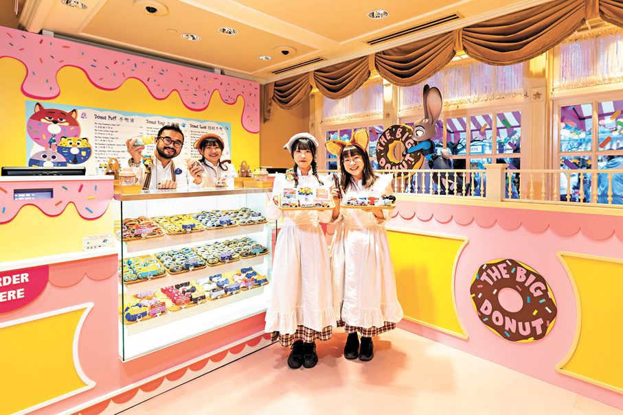 ●在小鎮大街內的全新冬甩店。