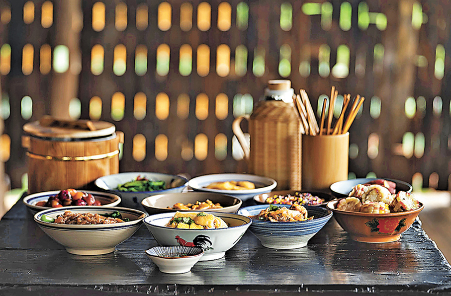 ●壯寨美食展示