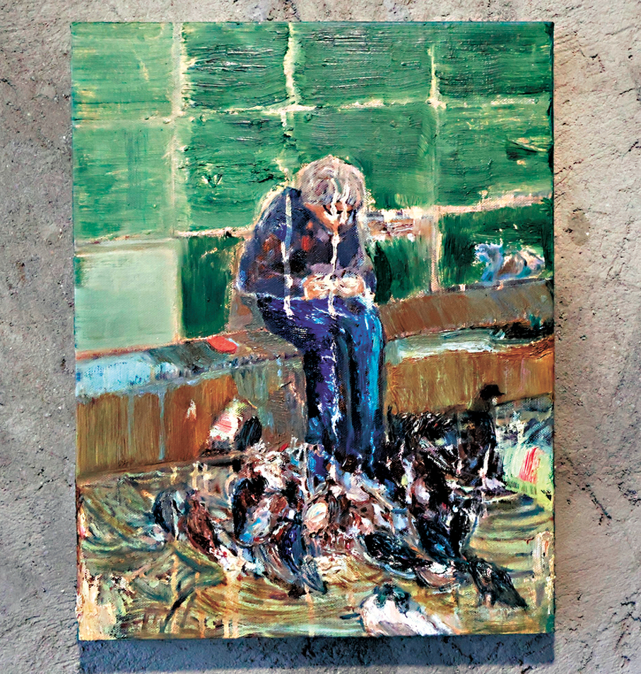 ●鄭燕垠《巴黎白鴿剪甲師》