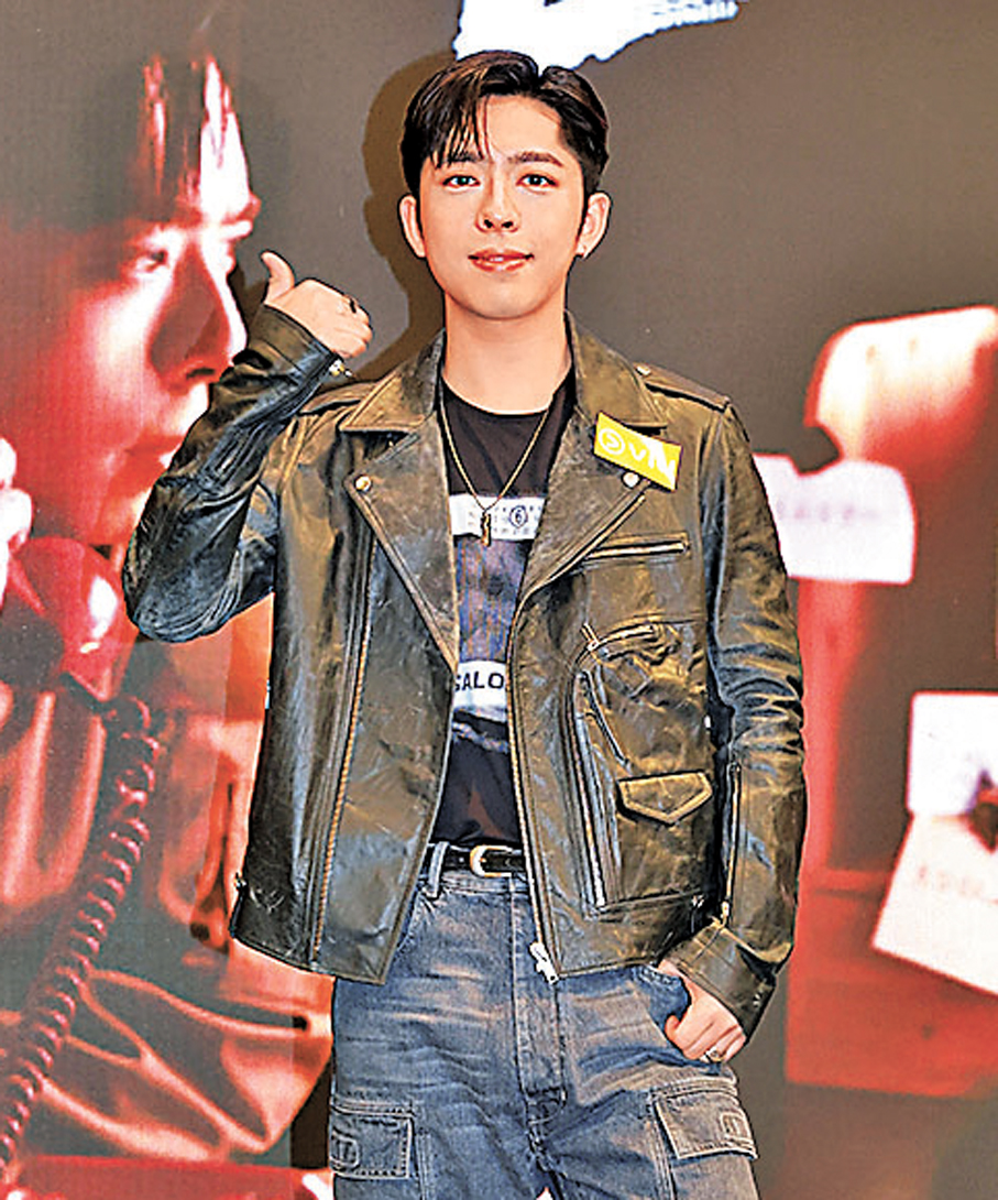 ●呂爵安出席「《模範的士3》：E先生駕到」劇集宣傳活動。