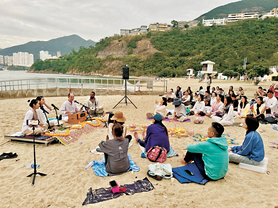 ●Layla早前與Aura Yoga舉辦The Yogic活動，展示本地瑜伽活動之多樣性。