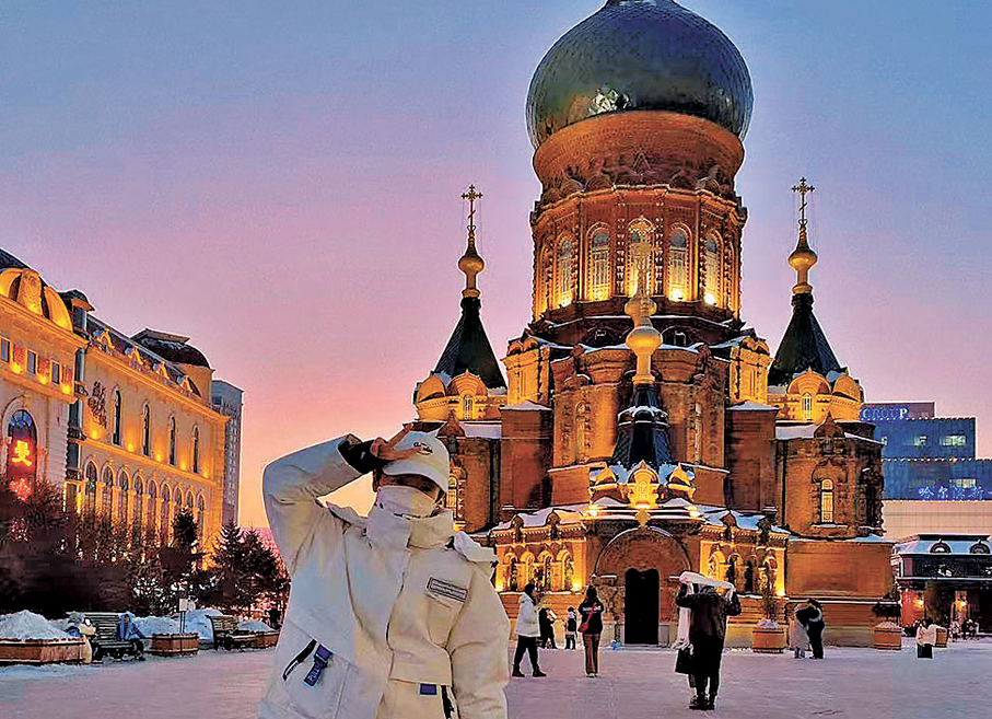 ●廣西遊客曹鳳丹。 受訪者供圖