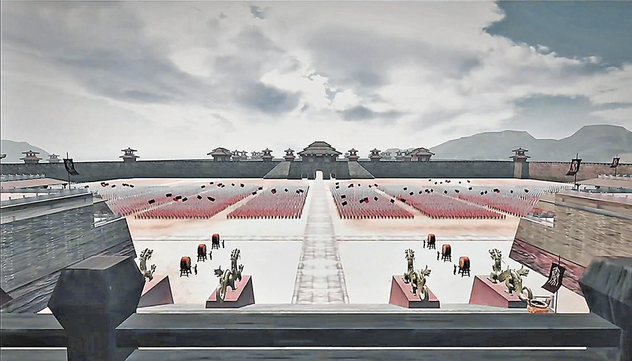 ●《隱秘的秦陵》讓觀眾彷彿走入尚未發掘的秦始皇陵地宮。