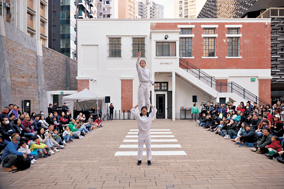 ●大館馬戲季往期表演現場。 主辦方供圖