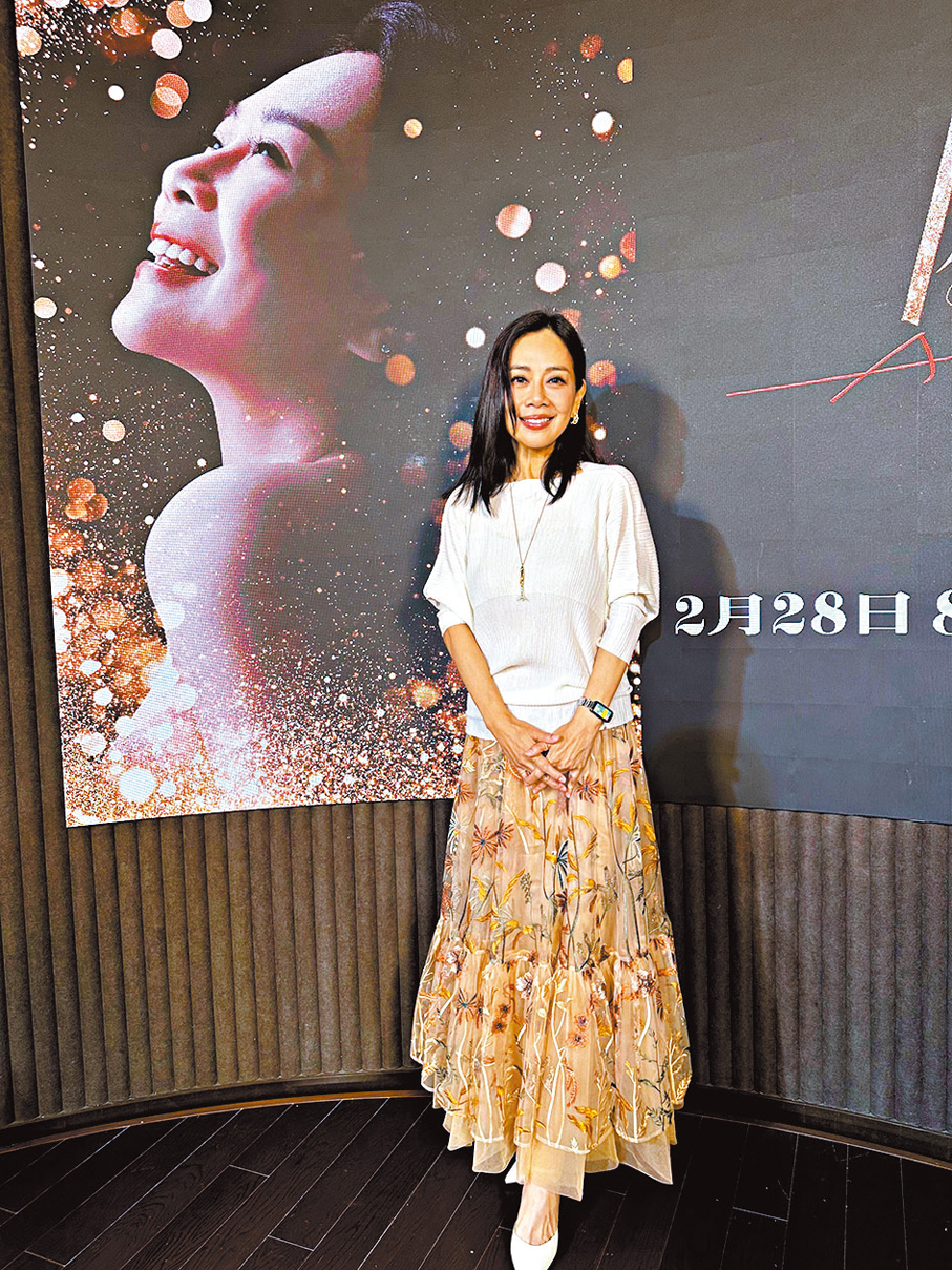 ●陳松伶透露有意邀請舊拍檔們做嘉賓。香港文匯報記者子棠  攝