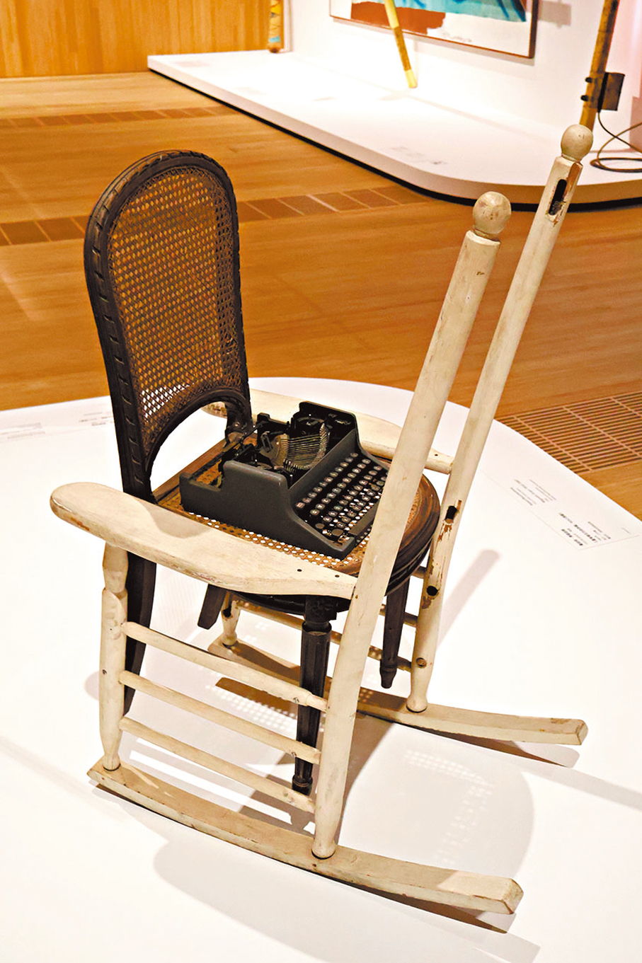 ●羅伯特·勞森伯格《富有吸引力的手稿/ROCI西藏》