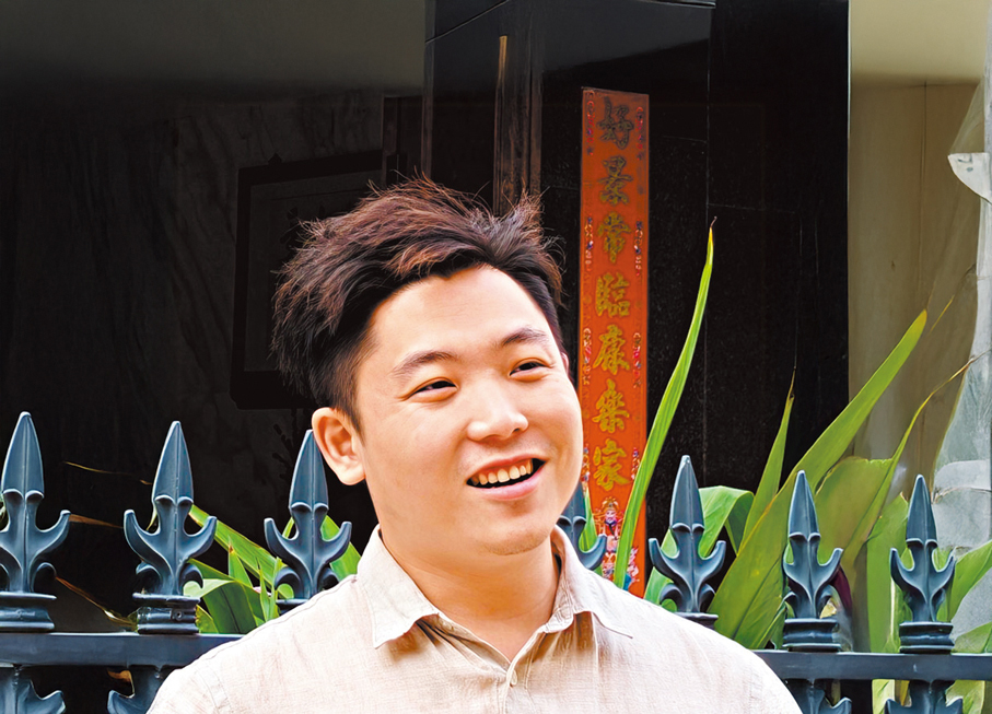 ●來自廣州的Hugo希望以香港為「人生」基地。