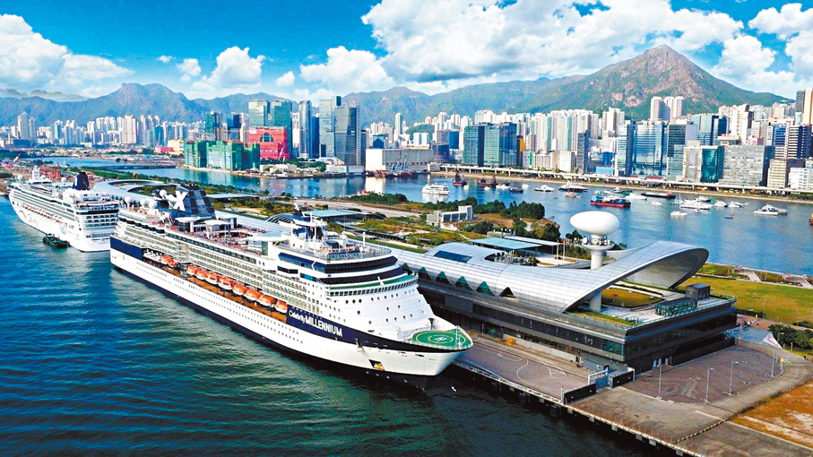 ●特區政府昨日就營運和管理啟德郵輪碼頭的租約公開招標。 資料圖片