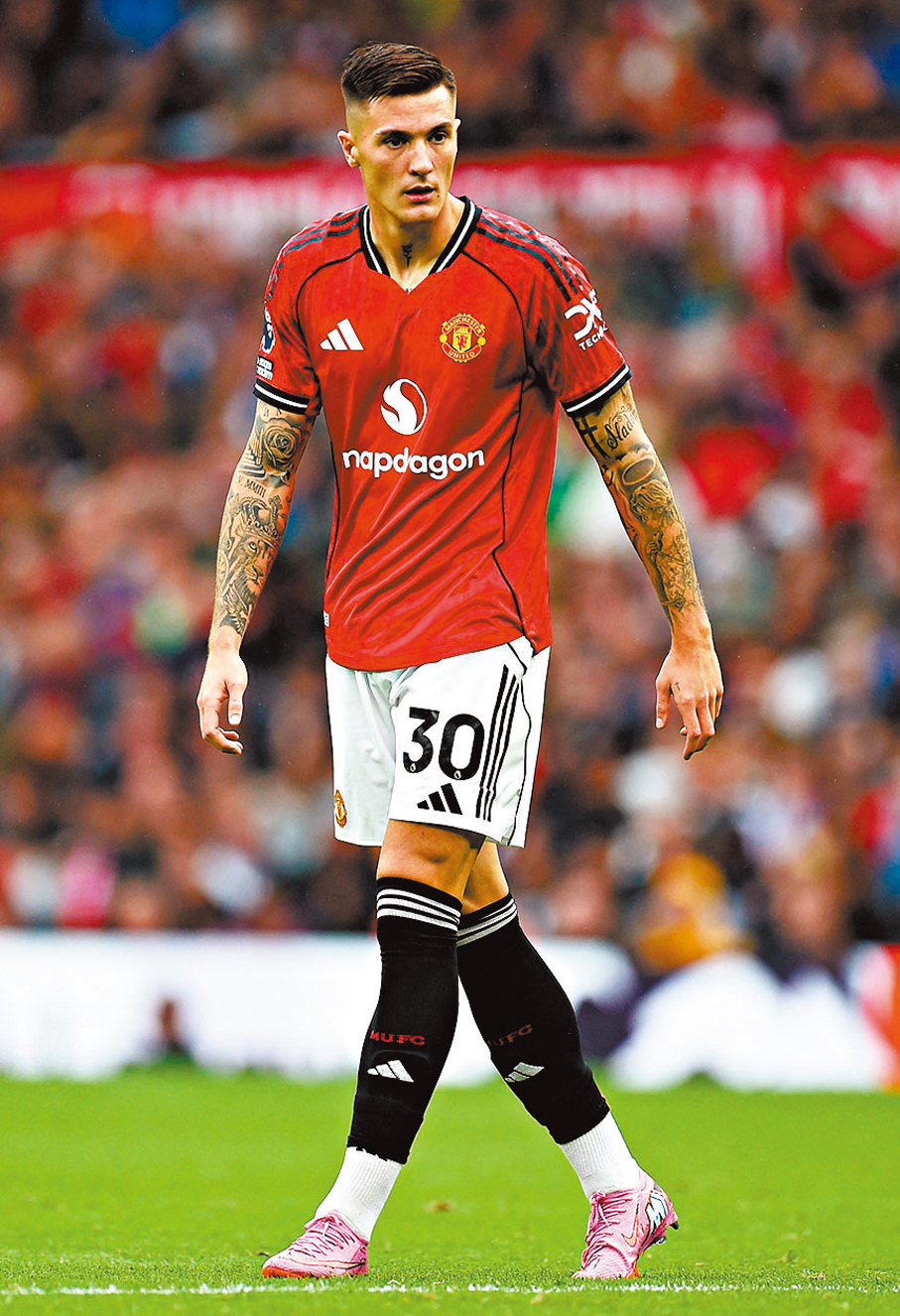 ●施斯高誓要證明今夏加盟曼聯是正確決定。  資料圖片