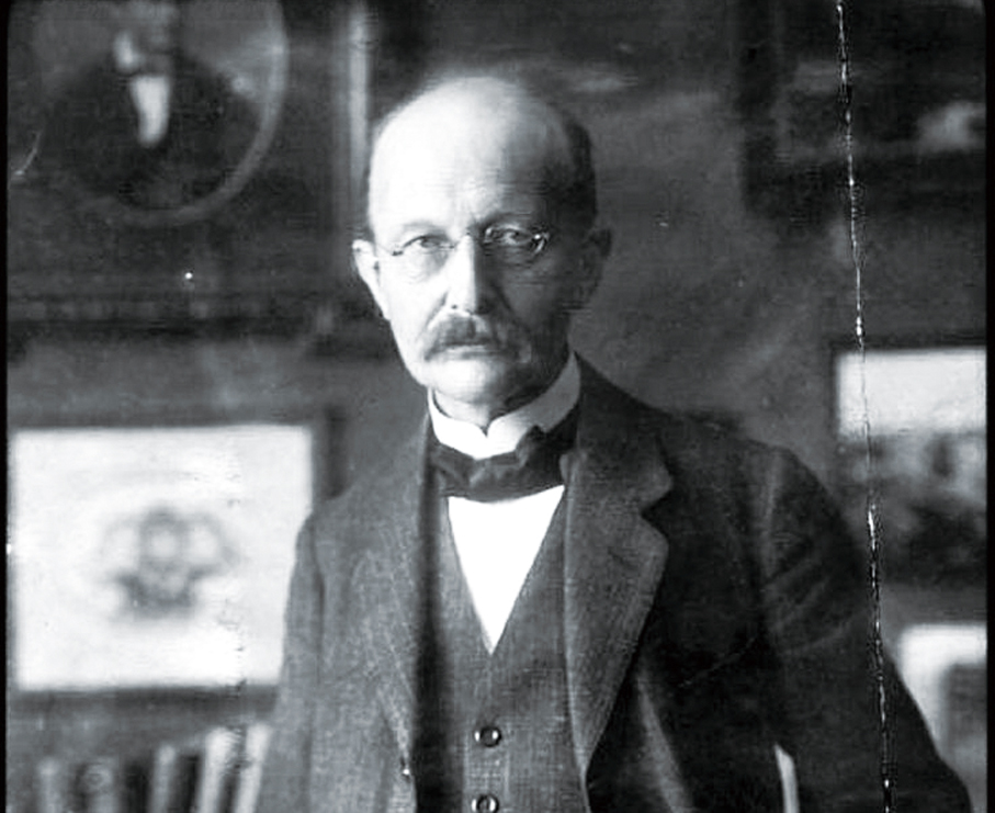 ●普朗克  提出能量以最小單位吸收或發射的理論，揭開量子論的序幕。