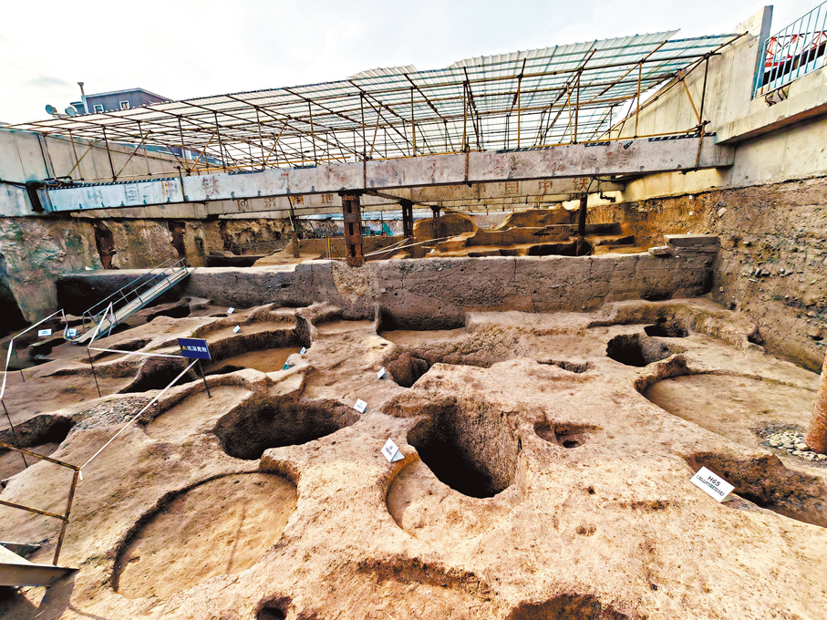考古現場  圖片來源：央視新聞