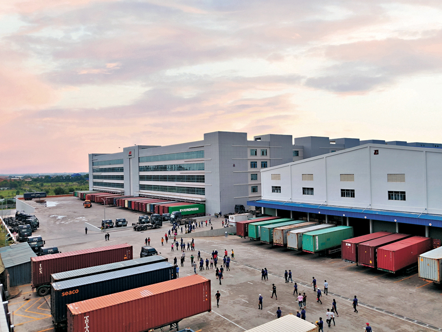 ●敏華控股將充分發揮其越南工廠作用保障美國市場供應，圖為其越南工廠。 香港文匯報深圳傳真