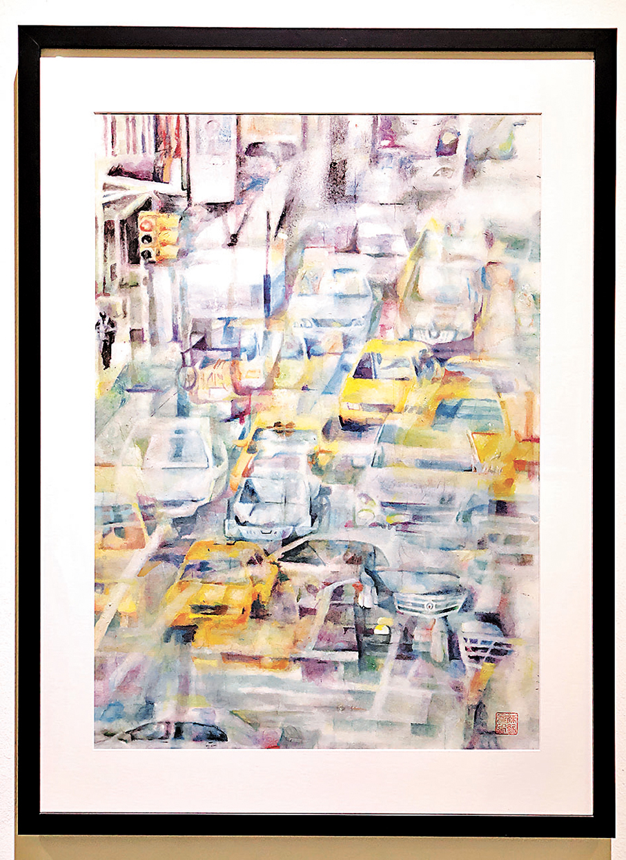 ●陳銘恩《霧都車影》