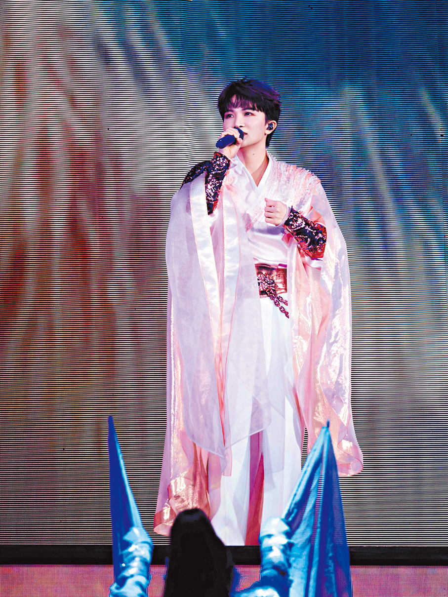 ●周深意氣風發。  周深工作室供圖