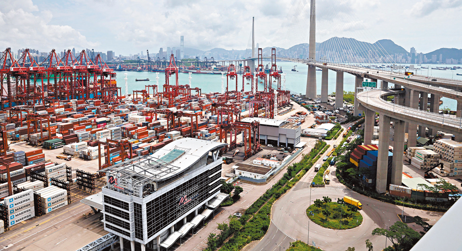 ●香港出口表現過去一年持續改善。 資料圖片