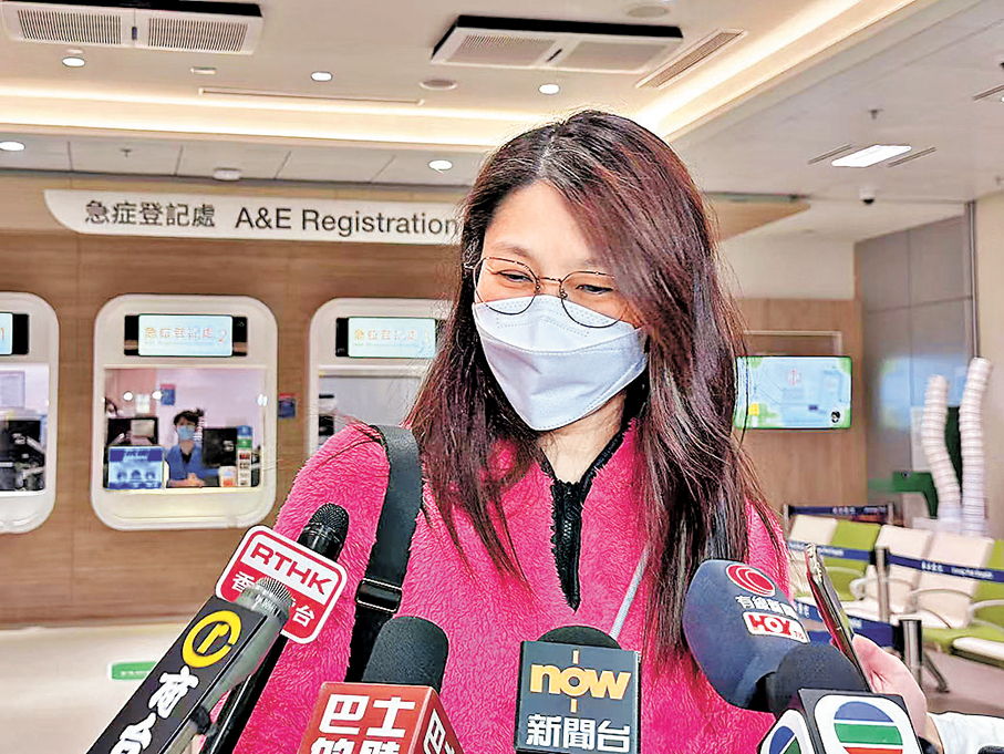 ●林小姐表示，若病情輕微仍考慮睇私家醫生。香港文匯報記者李千尋  攝