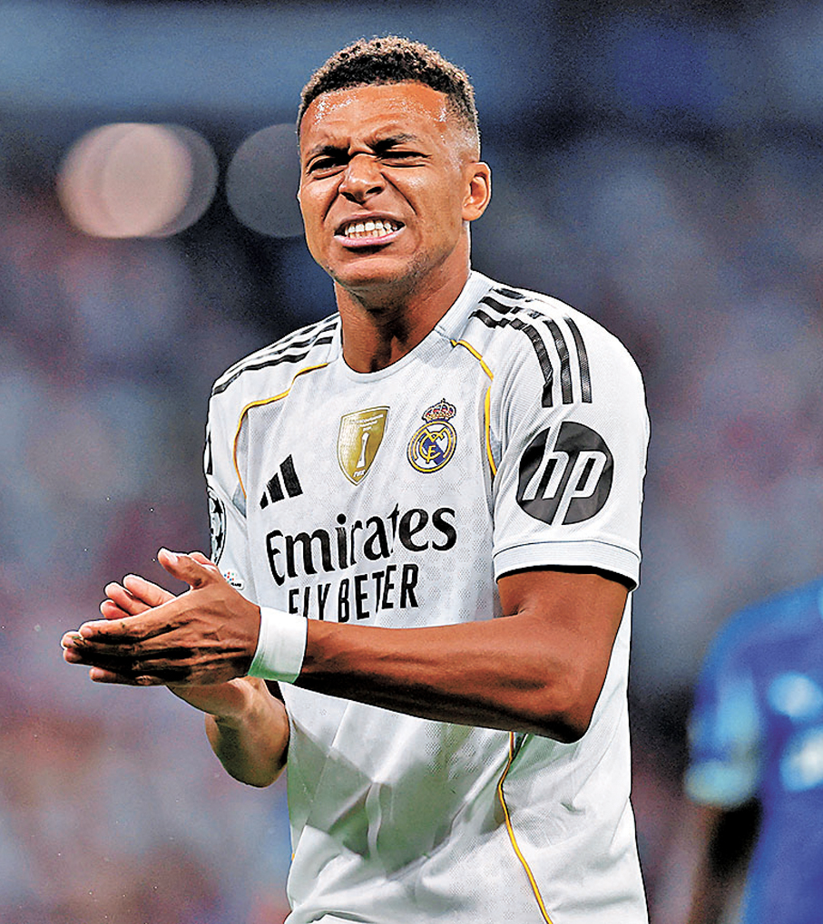 ●麥巴比因左膝受傷，需缺陣至少三周。 資料圖片