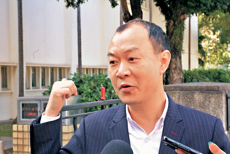 ●鄭先生。香港文匯報記者萬霜靈  攝