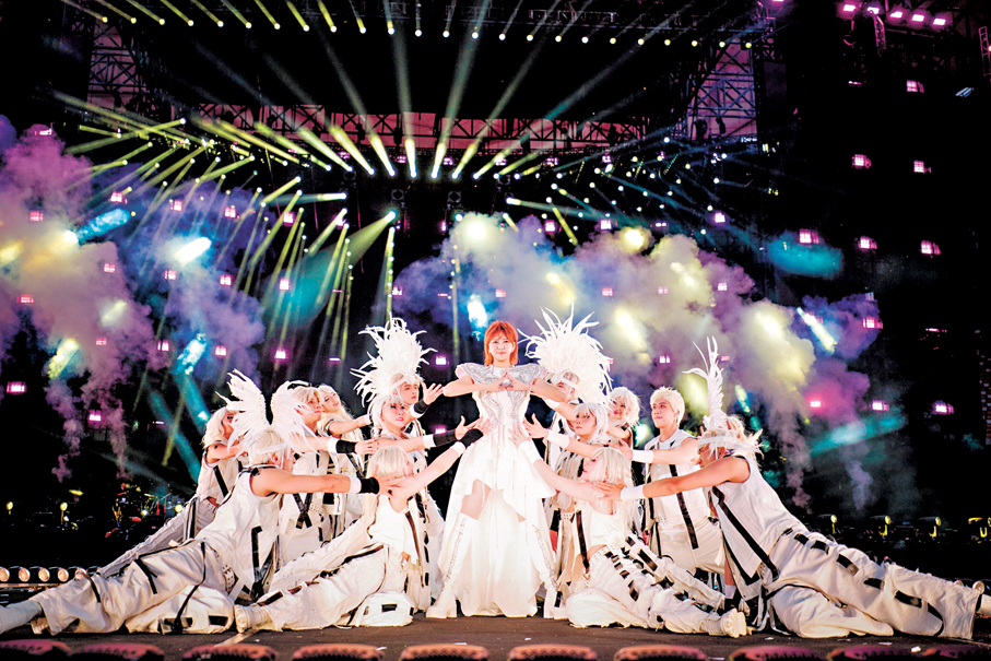 ●孫燕姿巡演結合科技視覺與經典曲目回顧。