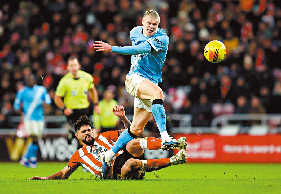 ●夏蘭特罕有地未能取得入球。  路透社