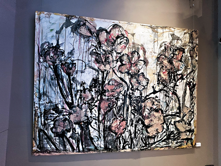 ●西山瑞貴《墨園》（Ink Garden）