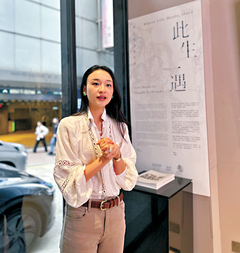 ●西山瑞貴認為每個瞬間都有獨特的意義。