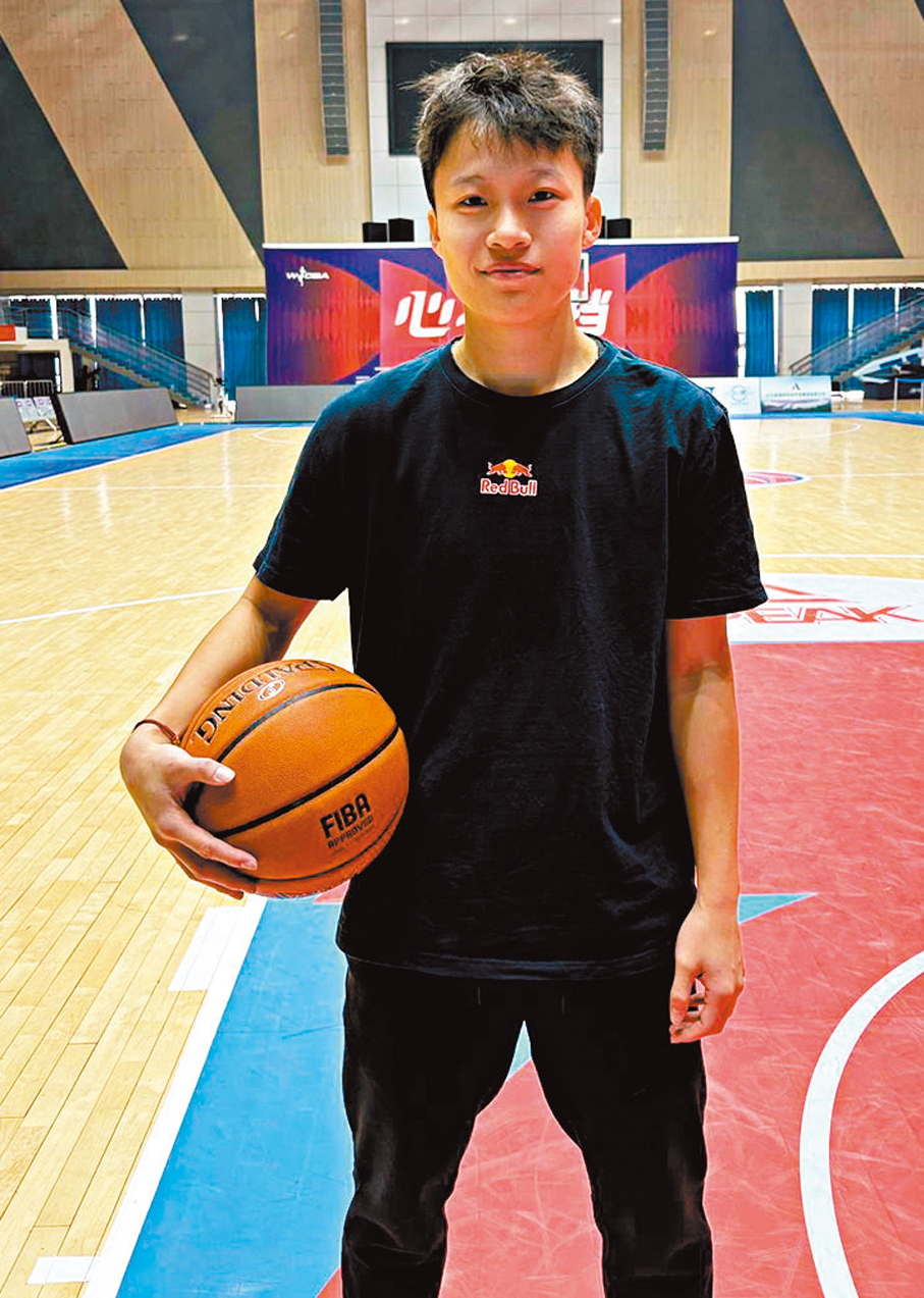 ●李祉均連續第五季參加中國女子籃球聯賽。  公關圖片