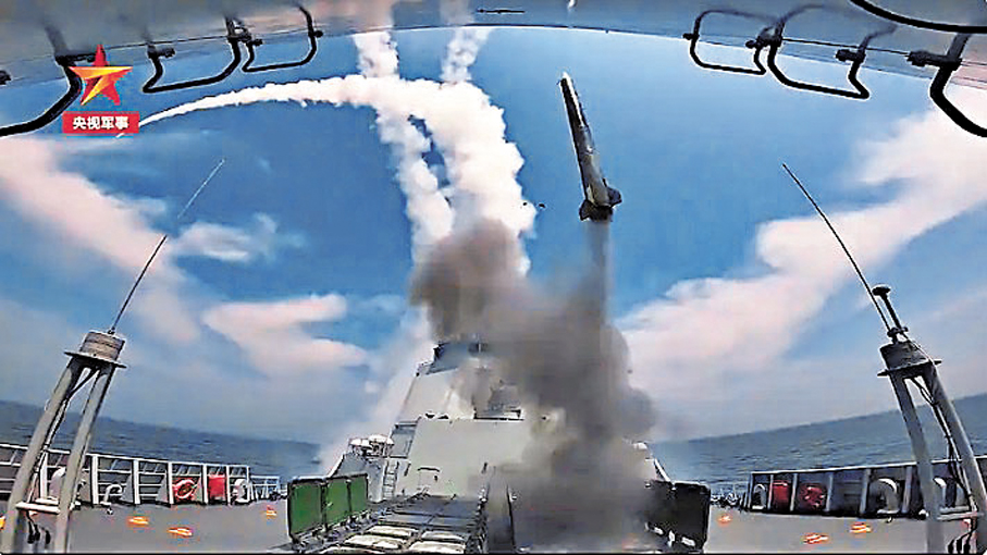 ●此次訓練包含了一系列高難度課目。視頻截圖