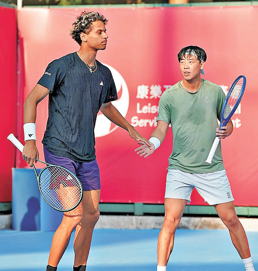 ●今日16強，Coleman將與雙打拍檔迪亞路（左）對壘。