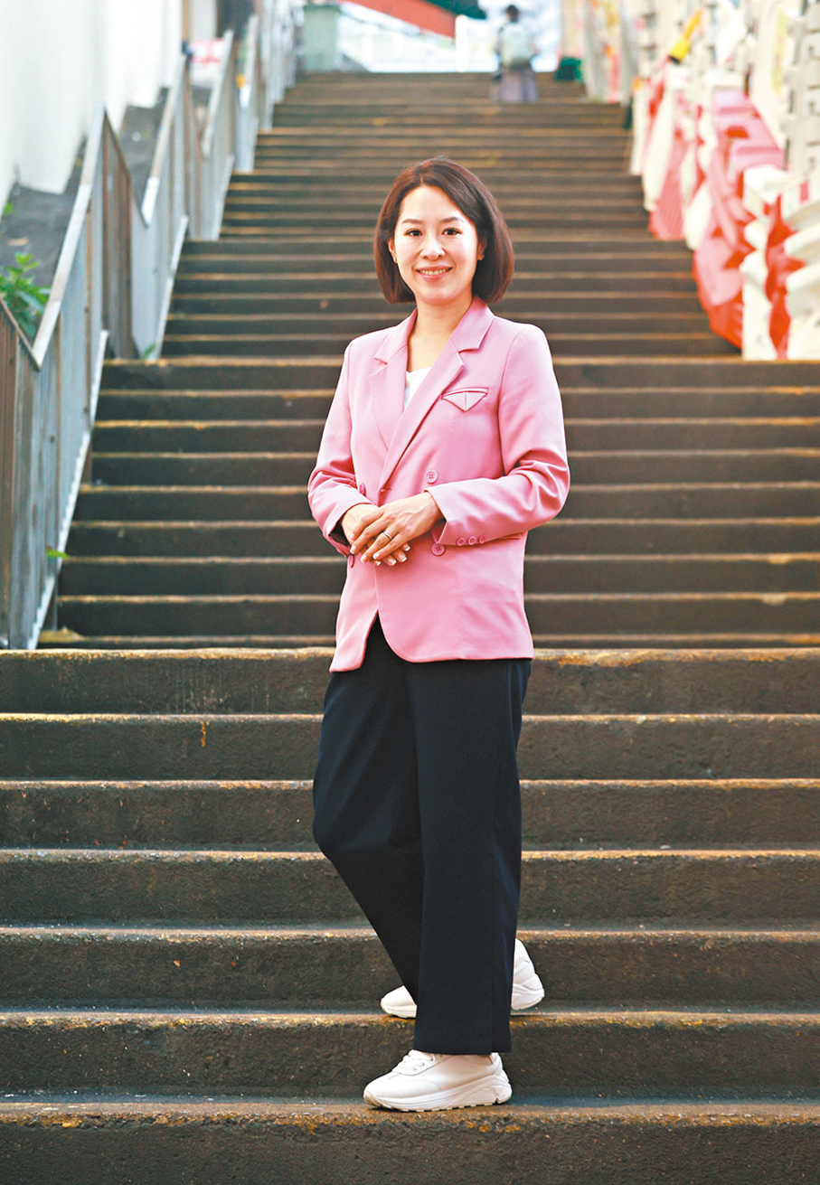 ●立法會議員郭芙蓉日前接受專訪。 香港文匯報記者郭木又 攝