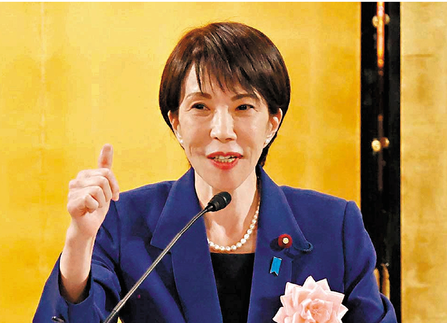 ●野田佳彥指高市早苗執政存在問題。 法新社