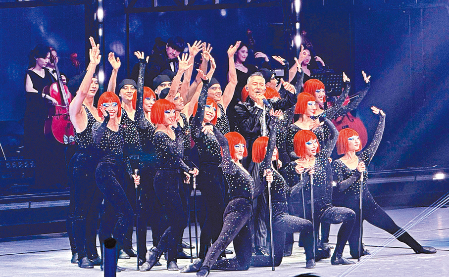 ●張學友誓要唱到老。 讀者供圖