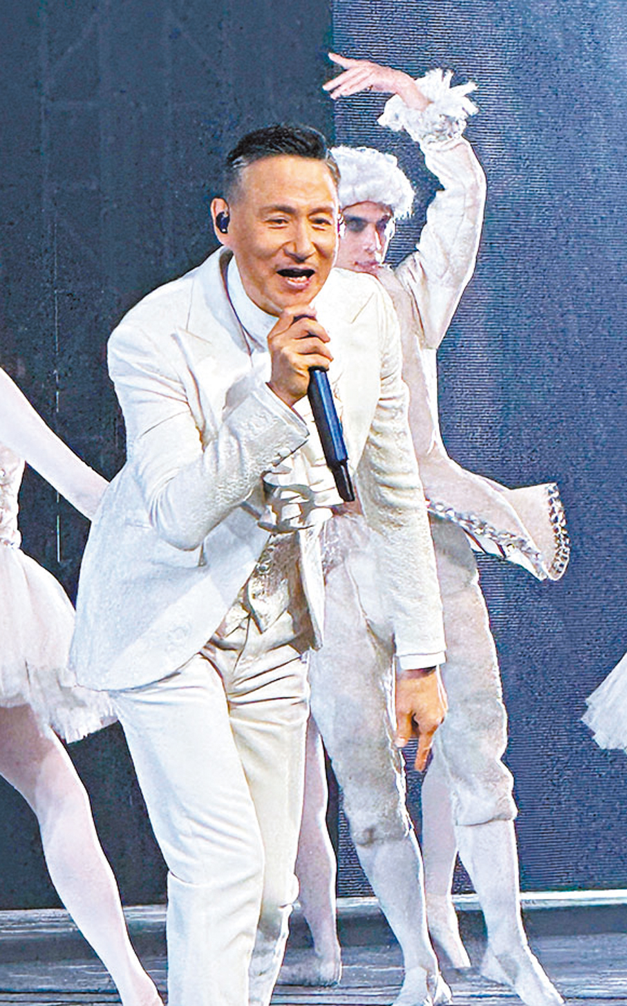 ●張學友狀態大勇。   讀者供圖