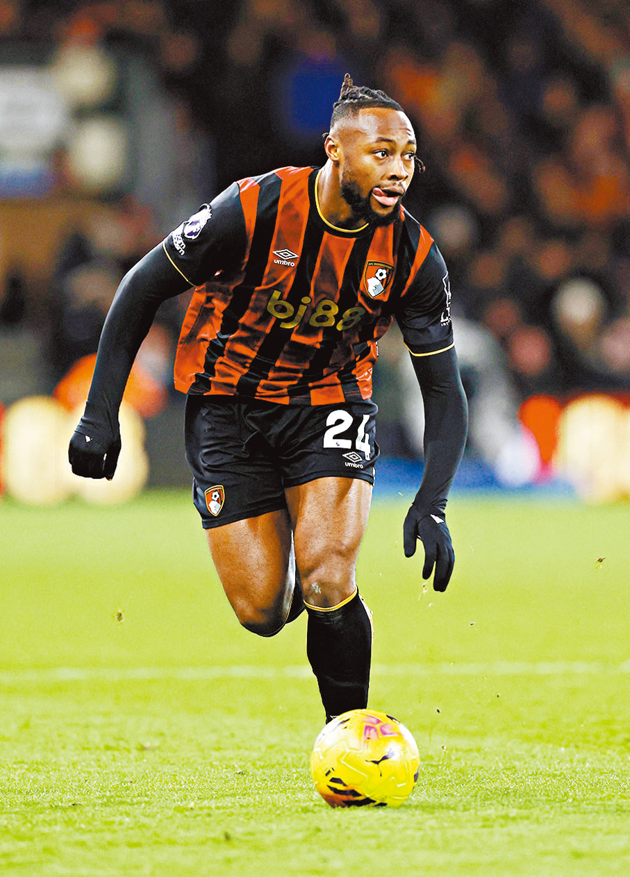 ●施美安將加盟曼城。  資料圖片