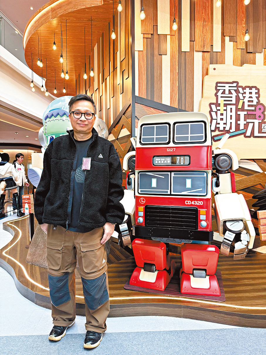 ●香港重機創始人Felix Ip。香港文匯報記者崔瀅  攝