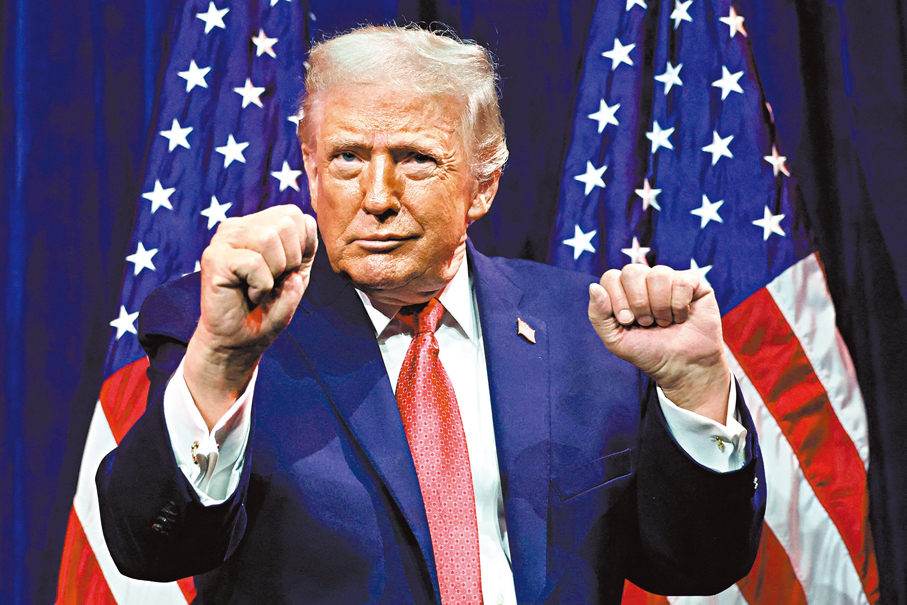 ●特朗普大增軍費的提議，仍需得到國會兩院批准。 資料圖片