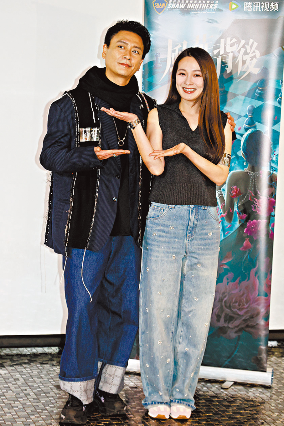 ●黃宗澤與蔡潔今次沒有對手戲。 香港文匯報記者黃艾力  攝