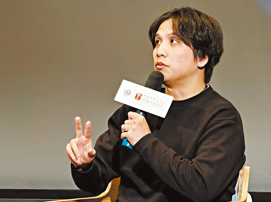 ●導演洪子烜相信影片能令觀眾共情。 香港文匯報記者馬曉芳  攝