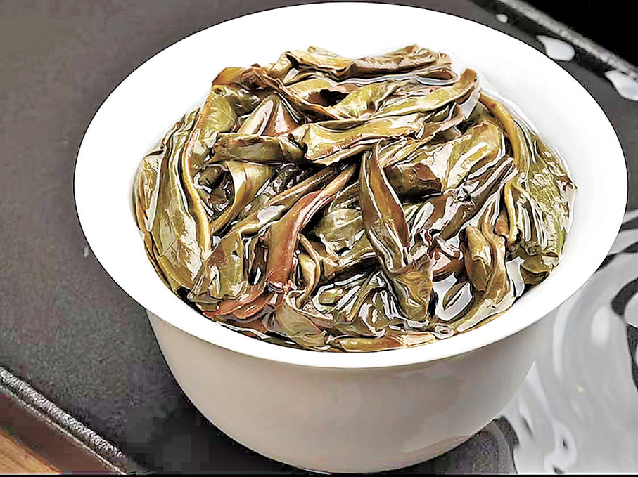 ●單樅茶經十餘泡，猶香高味醇，韻味不減。 作者供圖